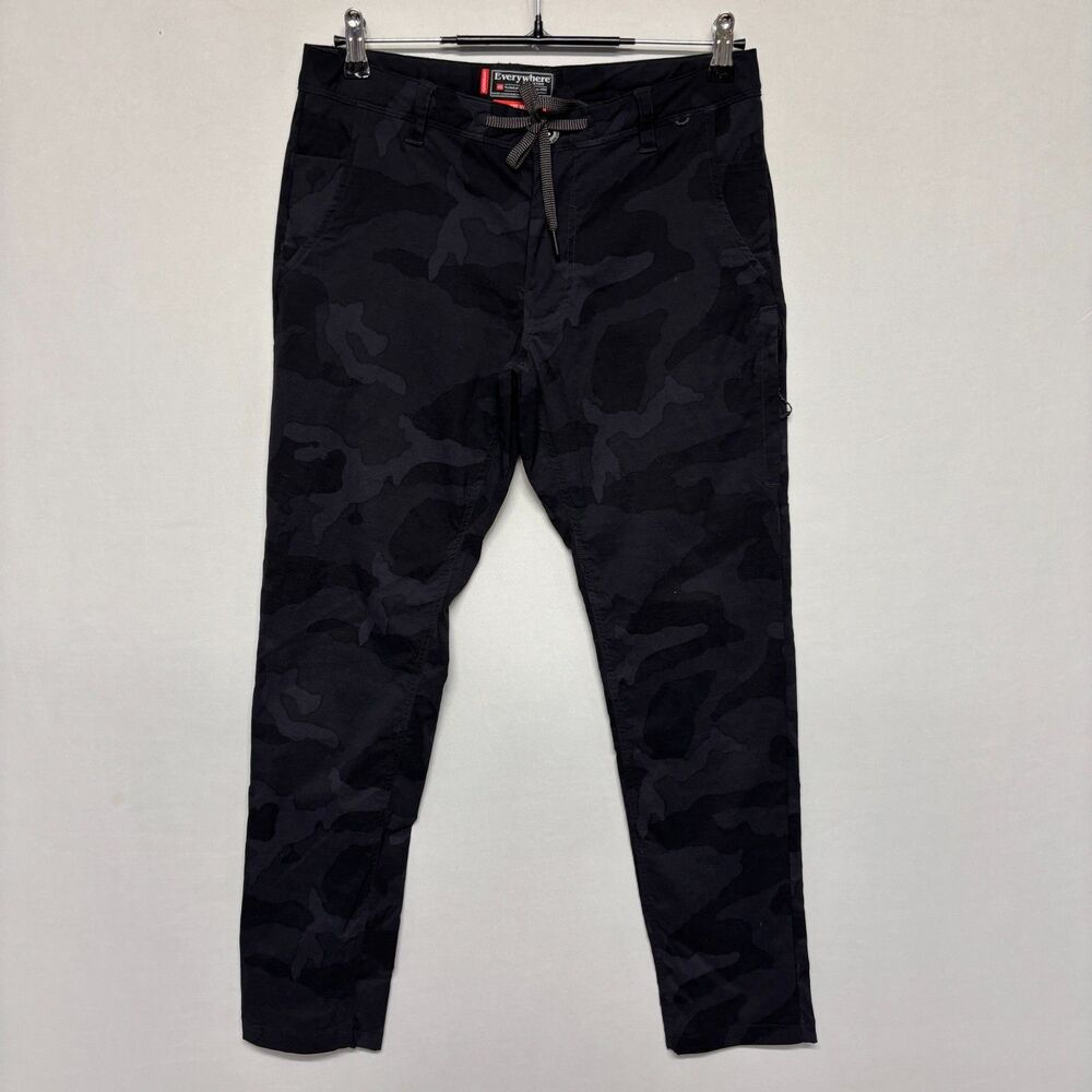 686 Everywhere Collection Slim Fit Pants Men Size 30x30 Featherlight C135 -19